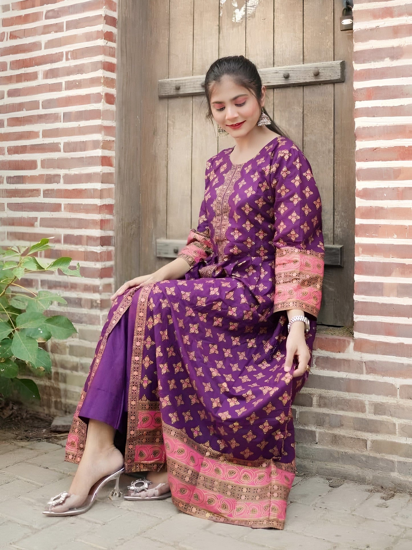 Printed Cotton Lawn Maxi – 2 Piece Summer Set