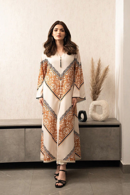 Feroza Front Cut Long 3-Piece Suit