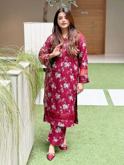 BLOSSOM - Printed Long Length Suit
