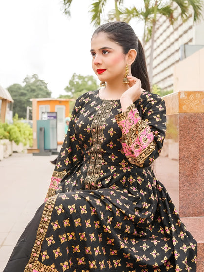 Printed Cotton Lawn Maxi – 2 Piece Summer Set